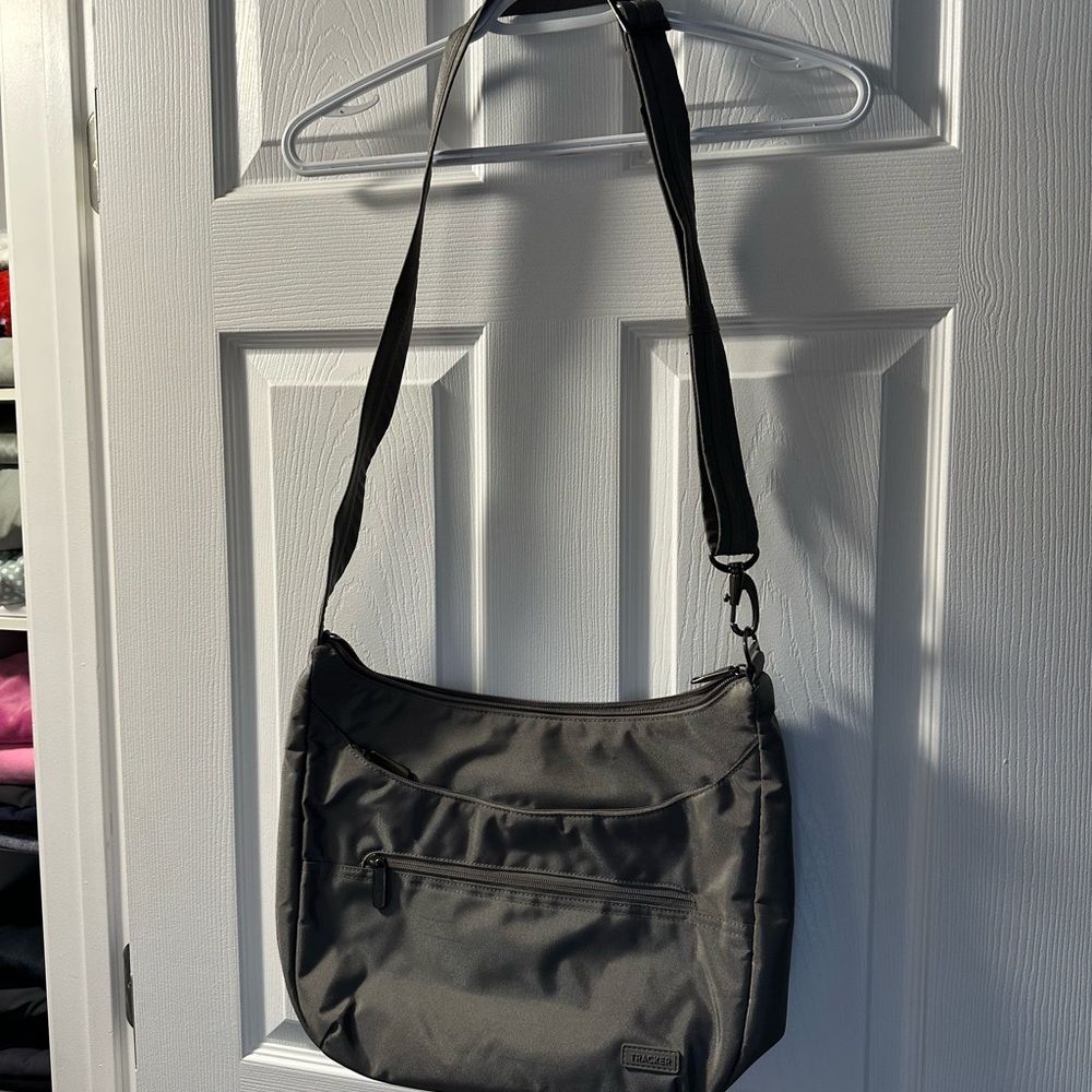 Tracker crossbody bag